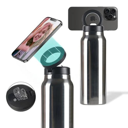 Magnetic Bottle with Phone Holder