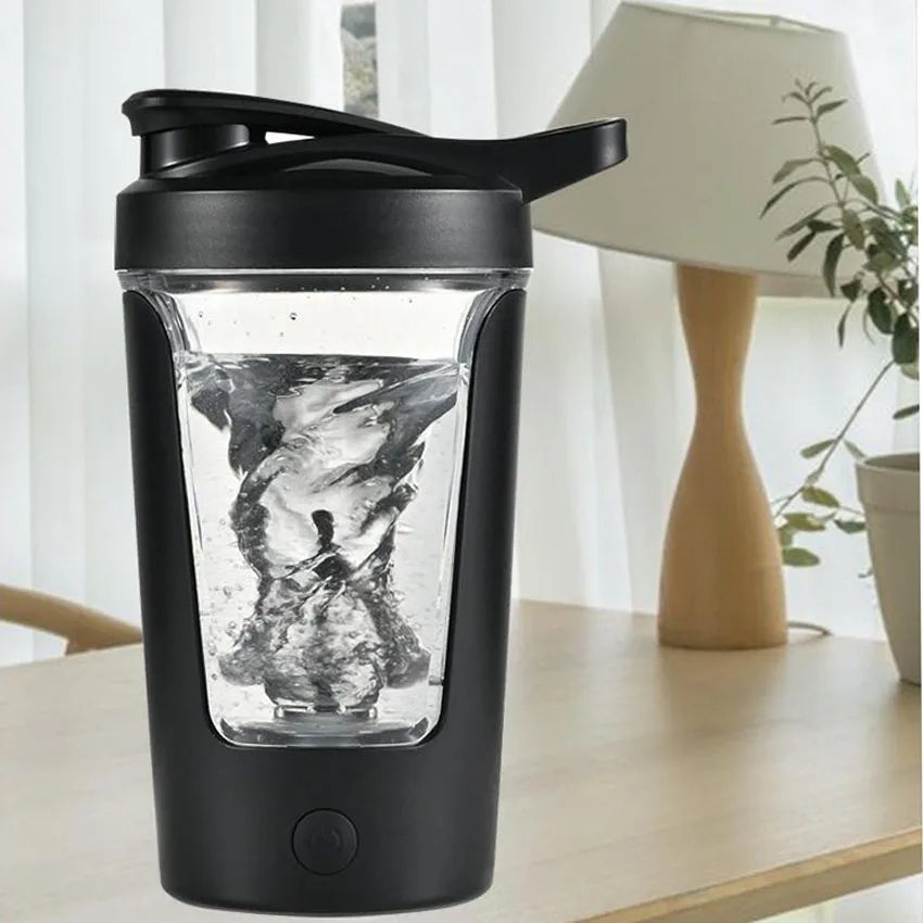 2 in 1 Electric Protein Shaker Blender Bottle