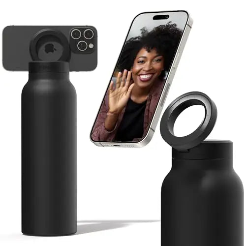 Magnetic Bottle with Phone Holder