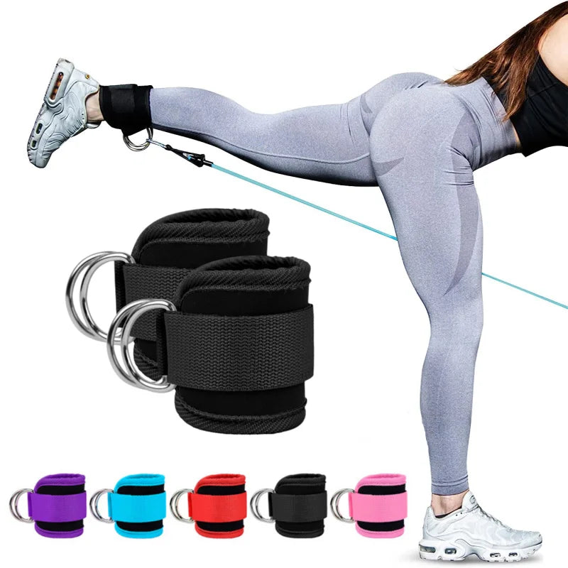 TPE Resistance Bands & D-ring Ankle Straps