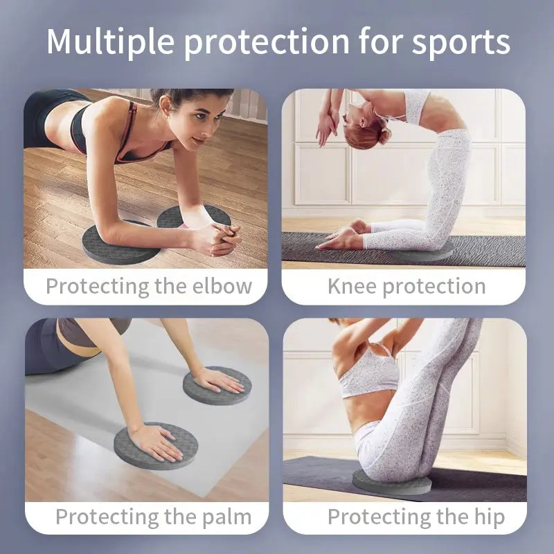 Yoga Knee & Elbow Pads - 2 Pack